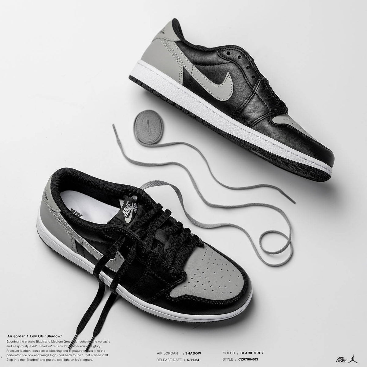 The Air Jordan 1 Low OG Shadow Shoe Palace Blog