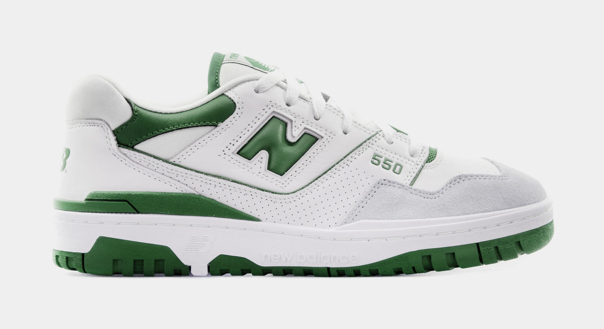 MENS New Balance  550 (White and Green) – Nouveau