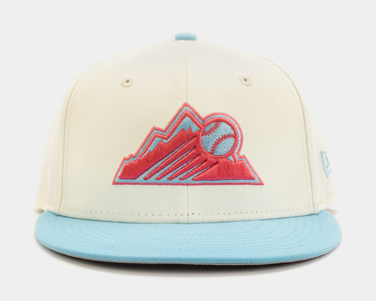 Colorado Rockies New Era Color Pack 59FIFTY Fitted Hat - Light Blue