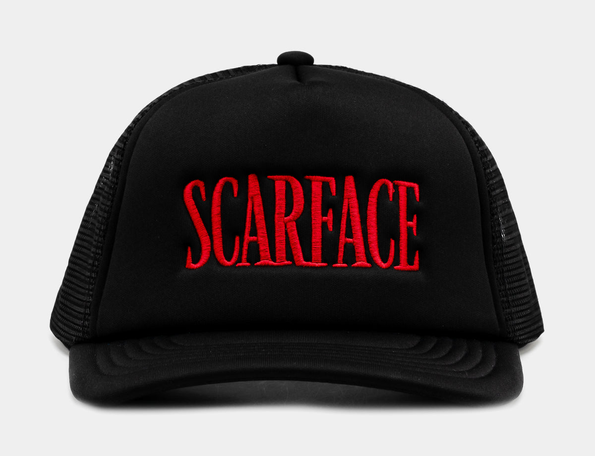 SP x Scarface Logo Trucker Mens Hat (Black)
