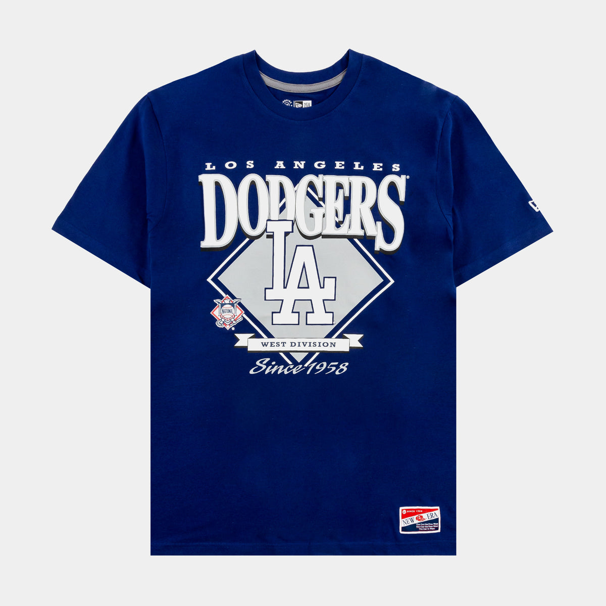 New Era Los Angeles Dodgers Championship Mens Short Sleeve Shirt Black  60426994 – Shoe Palace