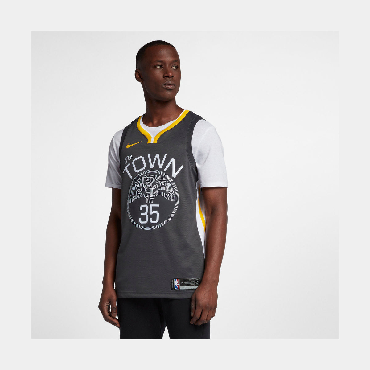 44 Nike Connect Golden State Warriors Jersey Kevin Durant Adult