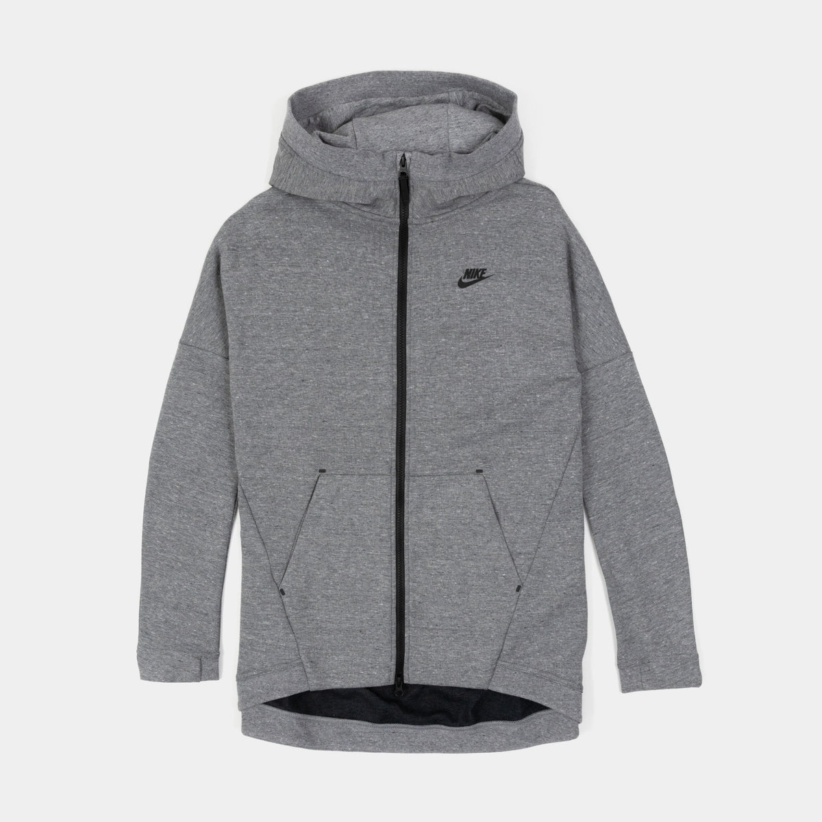 Nike Tech Fleece Full-Zip Cape Hoodie In selling Light Bone Size Medium