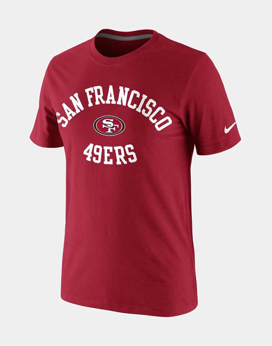 NIKE San Francisco 49ers Colin Kaepernick T Shirt Mens XL Red