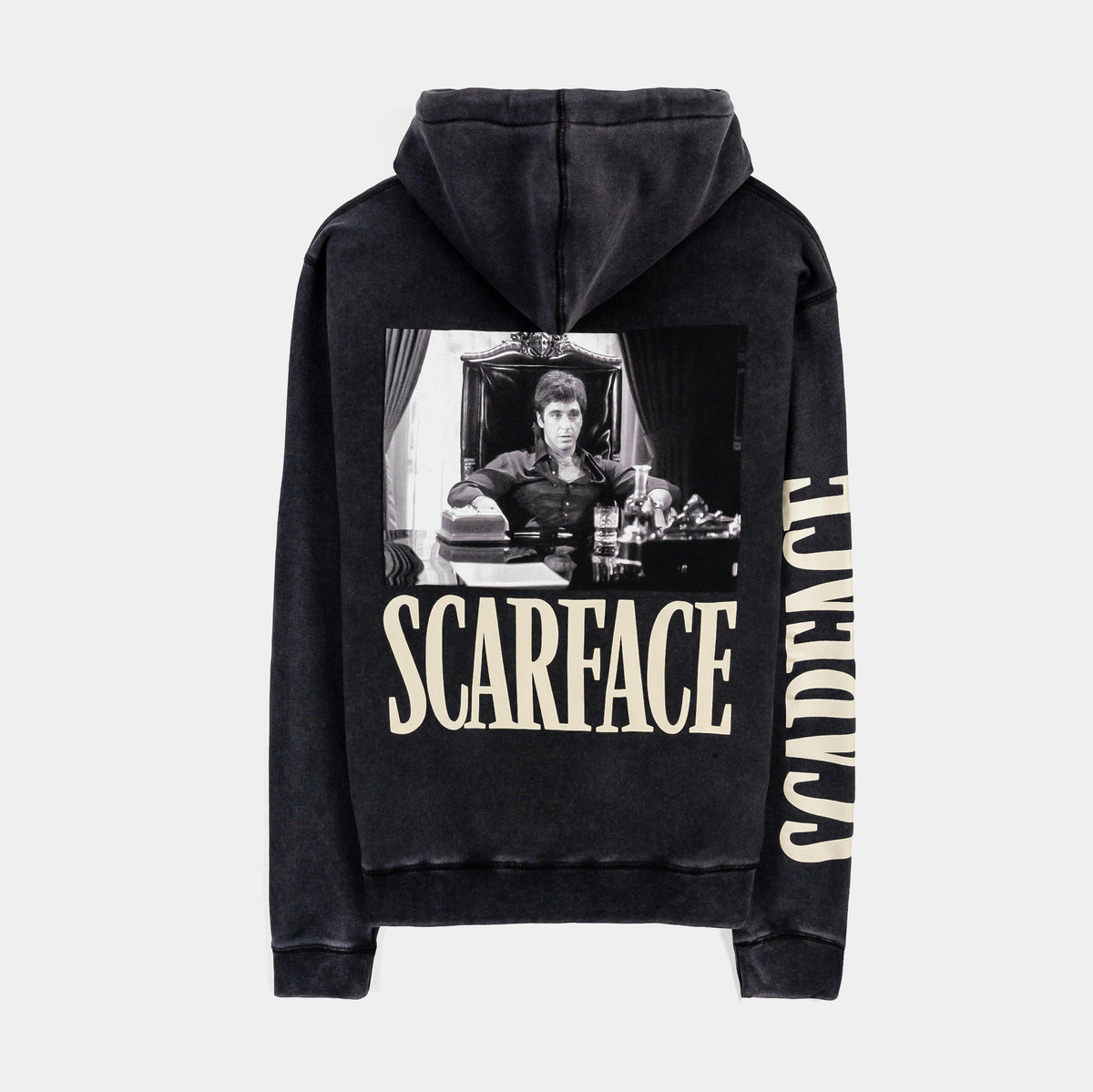 SP x Scarface In The Chair Mens Hoodie (Black)