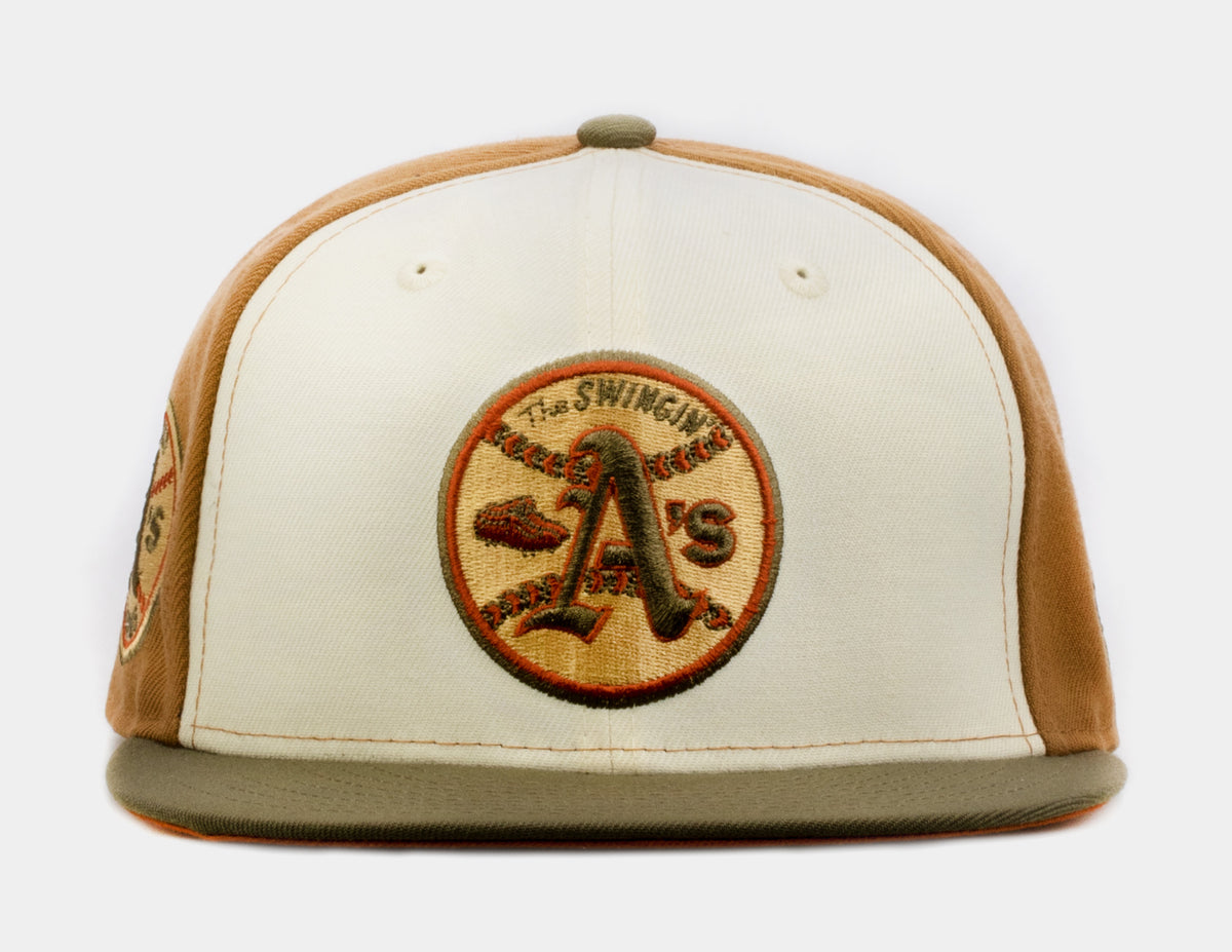 New Era Oakland A's Outdoor 59FIFTY Mens Fitted Hat White Green 60296459 –  Shoe Palace