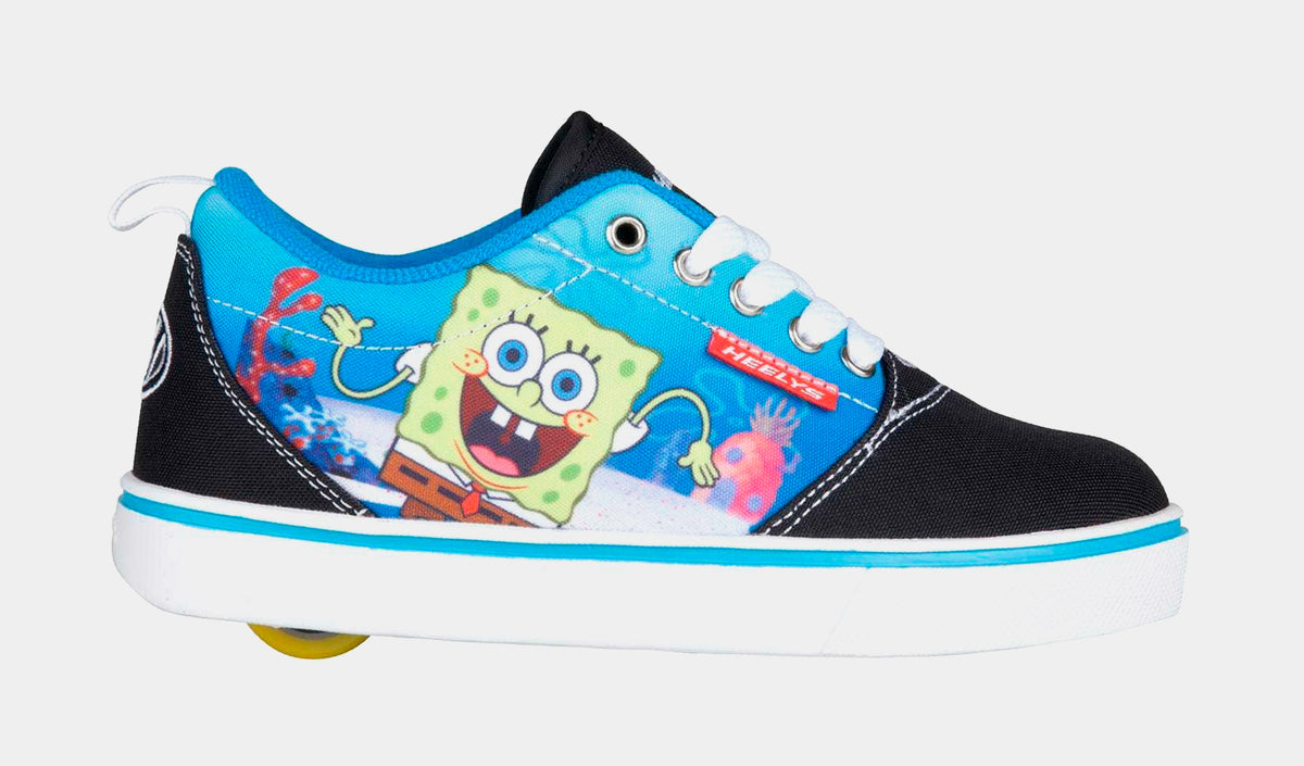 Heelys Spongebob Pro 20 Grade School Lifestyle Shoes Black Blue ...