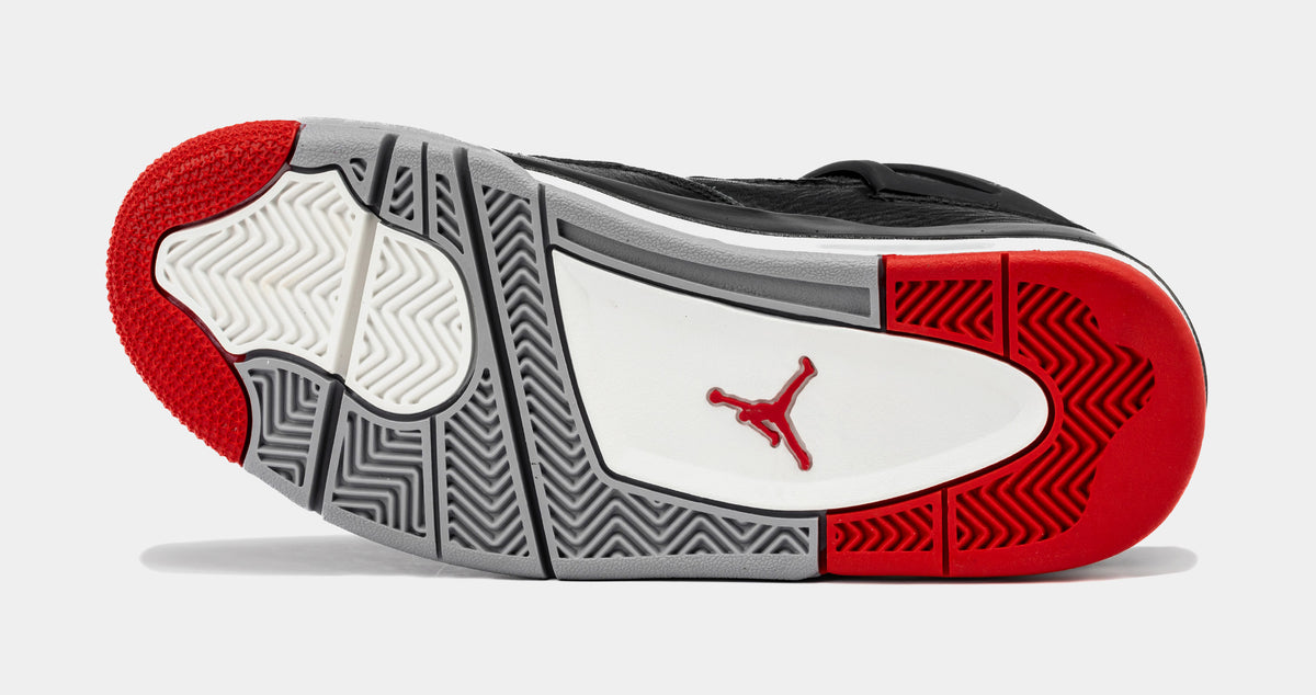 Air Jordan 4 Retro Bred Reimagined Grade School Lifestyle Shoes