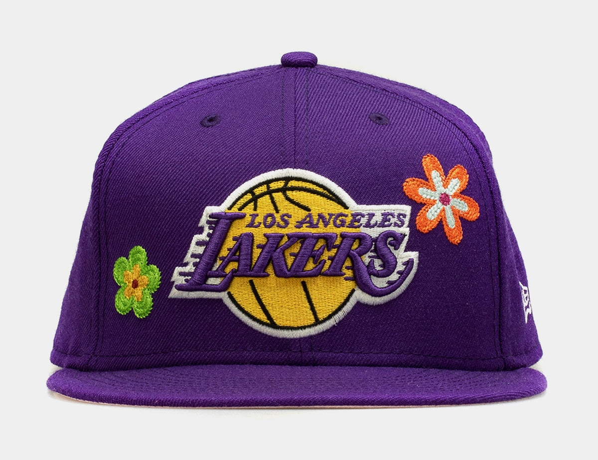Mitchell & Ness Los Angeles Lakers Fitted Hat Mens Hat Purple  6HSFMM20208-LALPURP – Shoe Palace