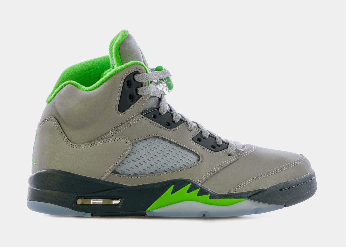 Jordan retro 5 clearance green