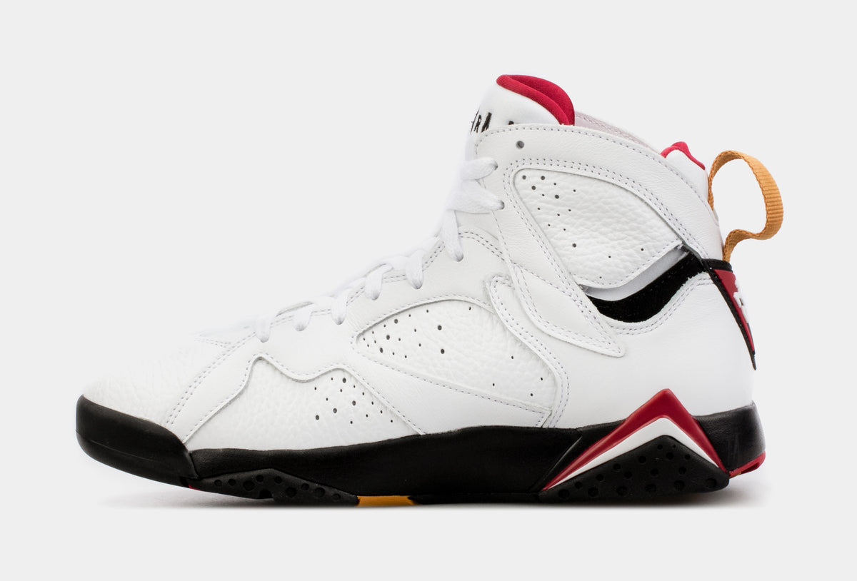 Jordan Air Jordan 7 Retro Cardinal Mens Lifestyle Shoe White Red