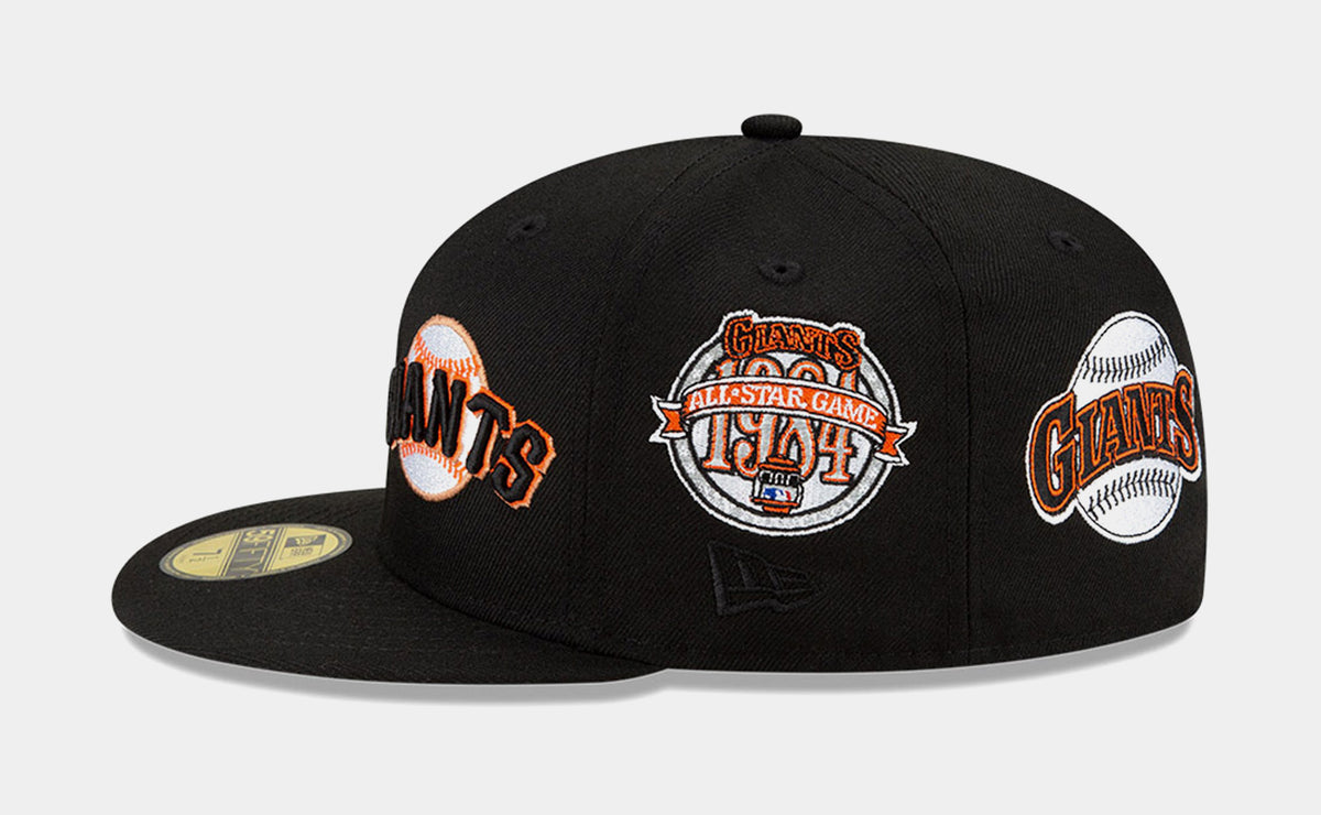 New Era San Francisco Giants Patch Pride 59FIFTY Fitted Cap Mens Hat Black  60138909 – Shoe Palace