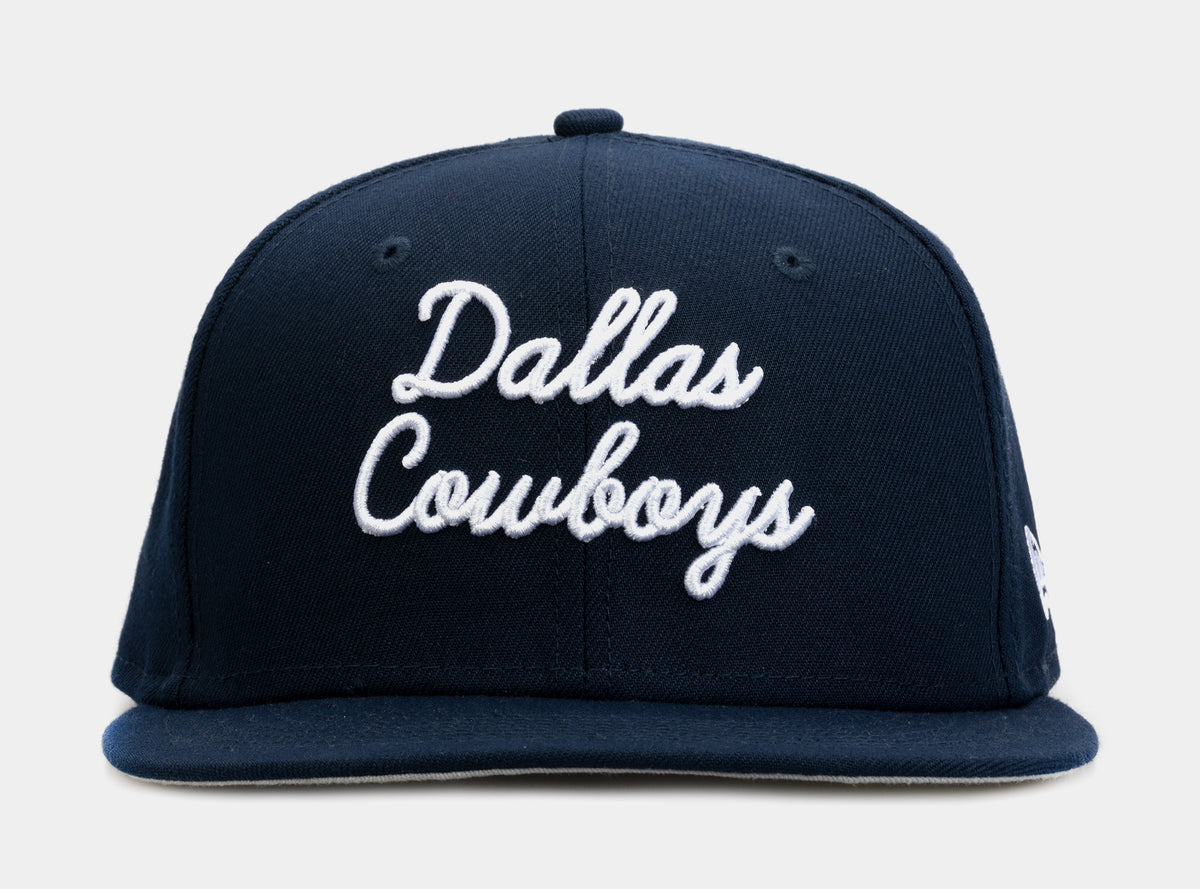 DCM Apparel Dallas Cowboys Throwback Corduroy 59Fifty Fitted Mens Hat Navy  White 230310677 – Shoe Palace