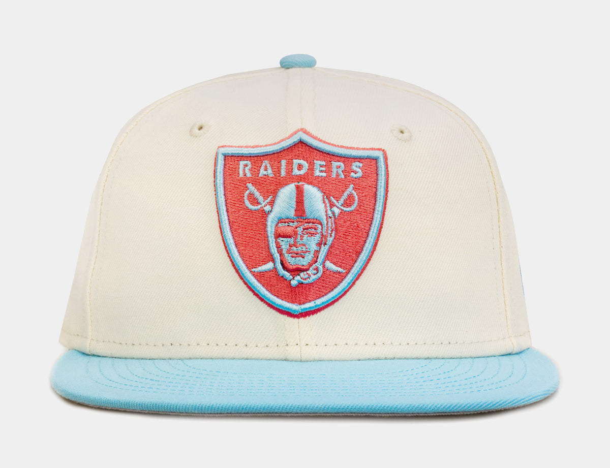 KTZ Las Vegas Raiders Basic Fashion 59fifty Fitted Cap in Blue for