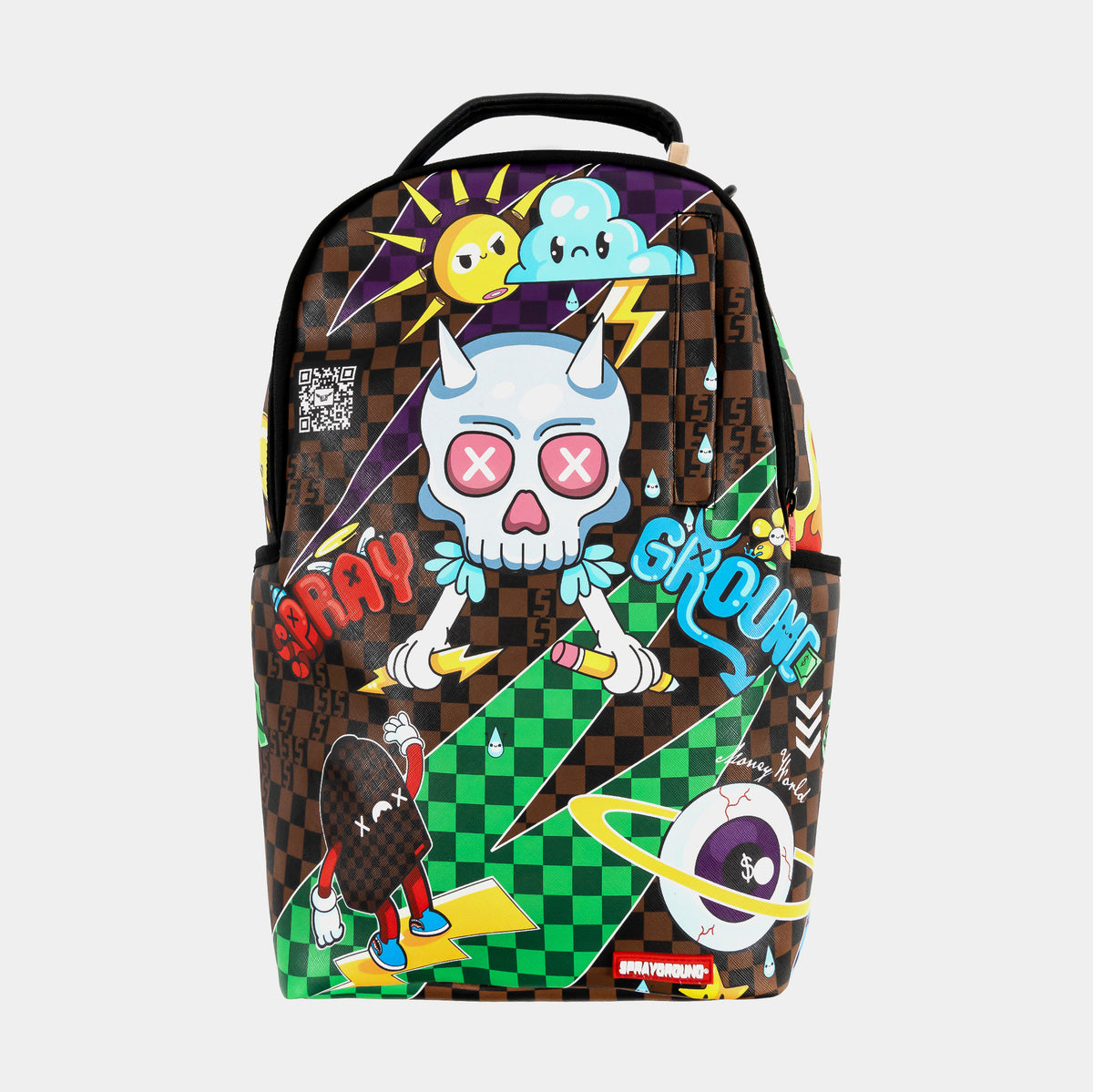 Sprayground Faux Leather Backpacks for Men