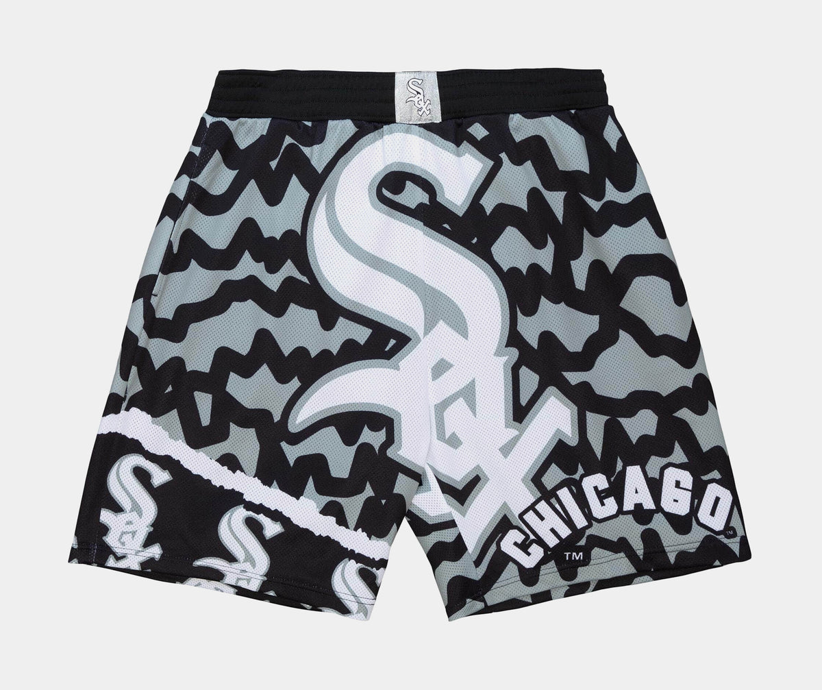 Las Vegas Raiders Mitchell & Ness Jumbotron 2.0 Sublimated Shorts - Black