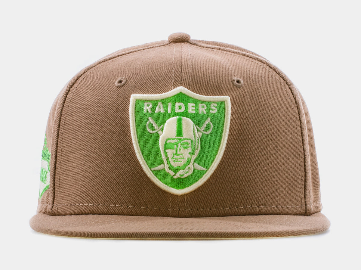 New Era Shoe Palace Collection Las Vegas Raiders 59Fifty Mens Fitted Hat  Whit 70760725