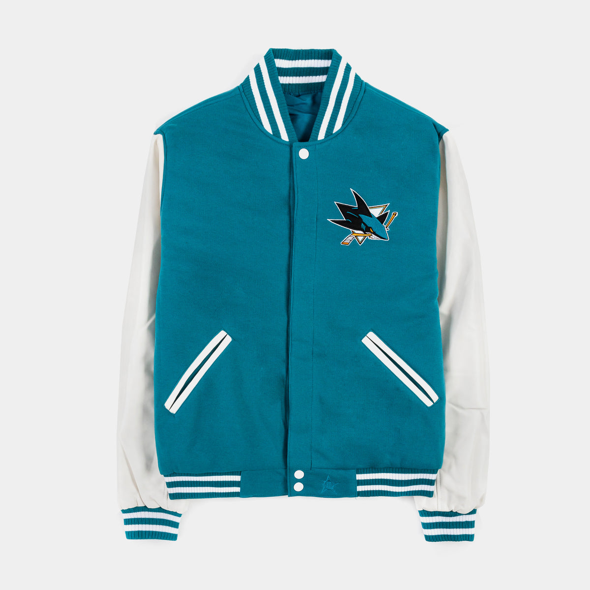 San jose 2024 sharks letterman jacket