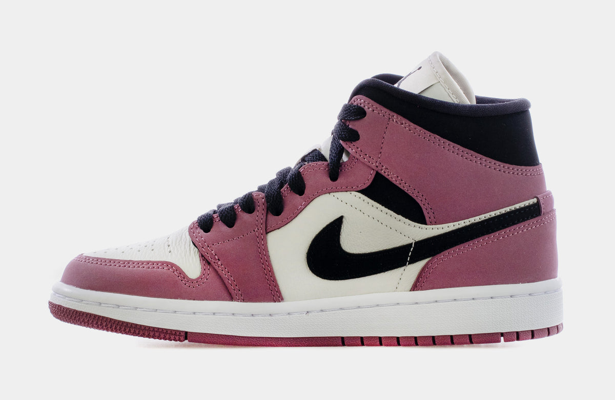 Jordan Air Jordan 1 Mid Light Mulberry Womens Lifestyle Shoes