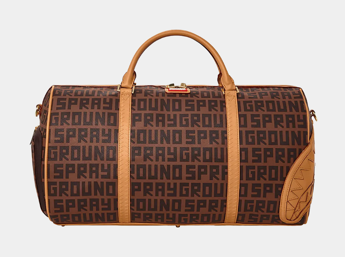 Sprayground Duffle Bag In Brown