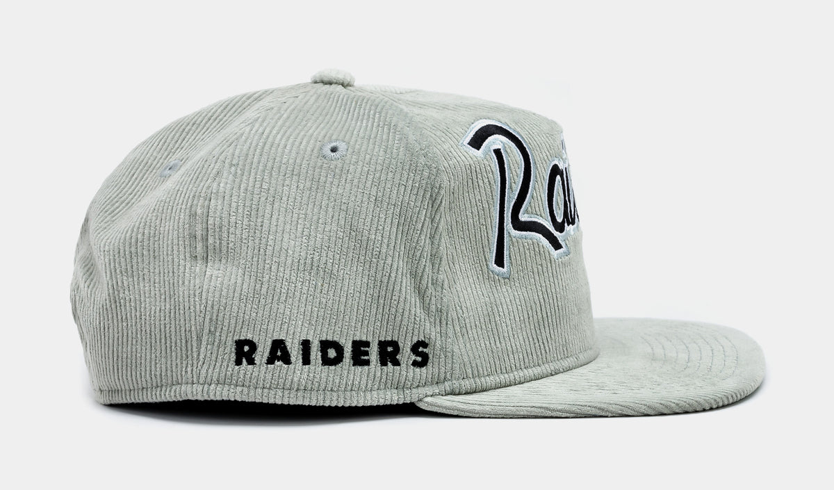 New Era Las Vegas Raiders Corduroy Script 9Fifty Brown Snapback