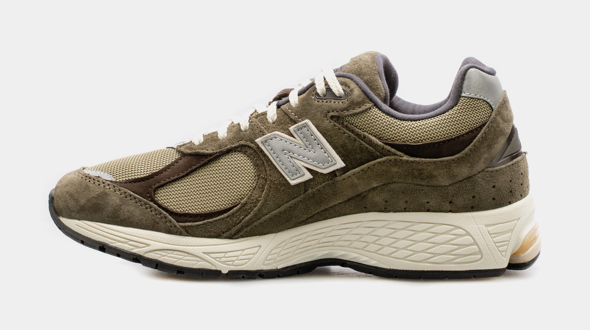 New Balance 2002R Dark Camo Mens Lifestyle Shoes Olive Green