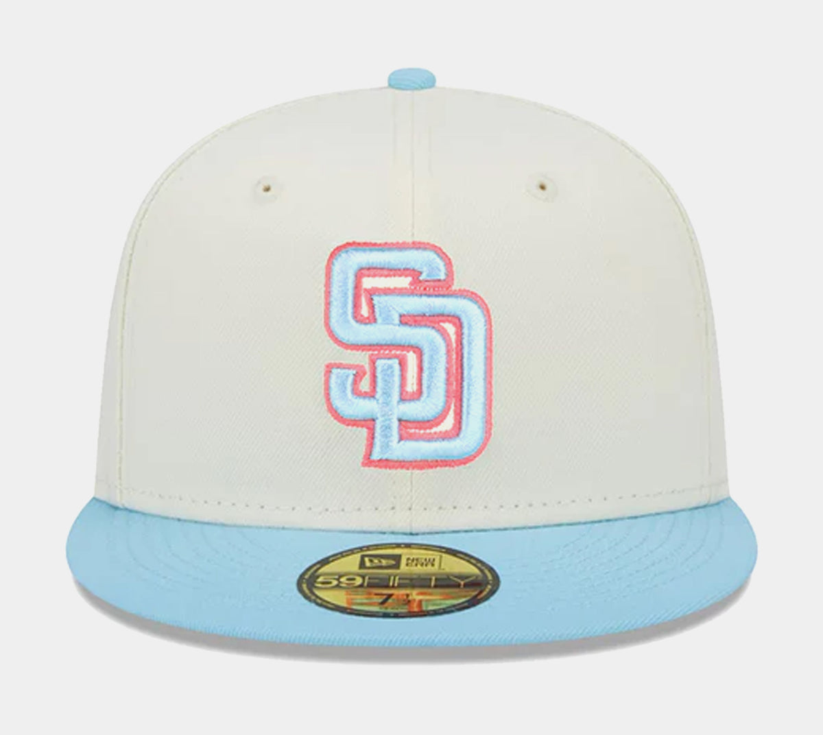 New Era 9FIFTY San Diego Padres Two Tone Color Pack Fitted Hat Blue Pink