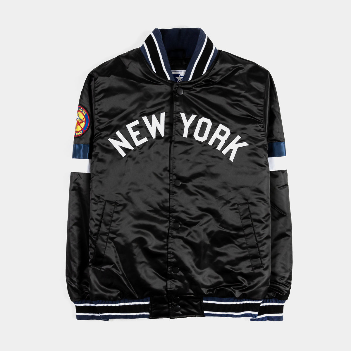 Shoe Palace Exclusive New York Yankees Home Game Varsity Mens Jacket (Black)