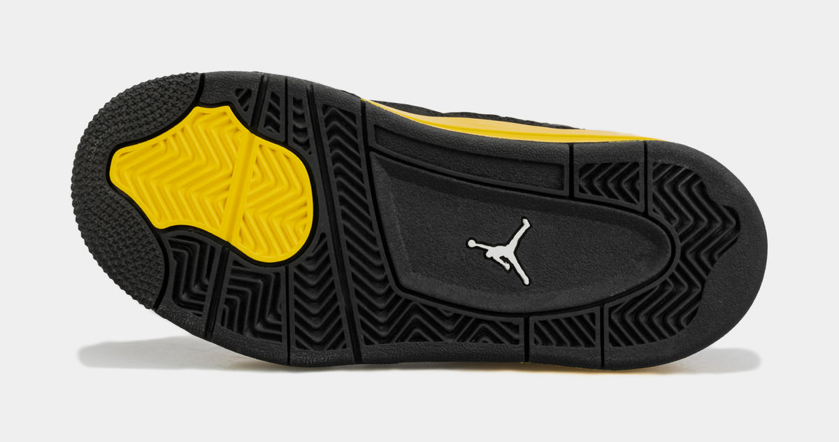 Jordan Air Jordan 4 Retro Thunder Preschool Lifestyle Shoes Black Yellow  BQ7669-017 – Shoe Palace