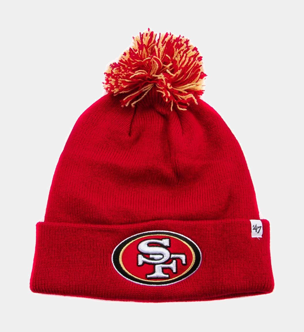 San Francisco 49ers '47 Cuffed Pom Beanie - Sports Addict