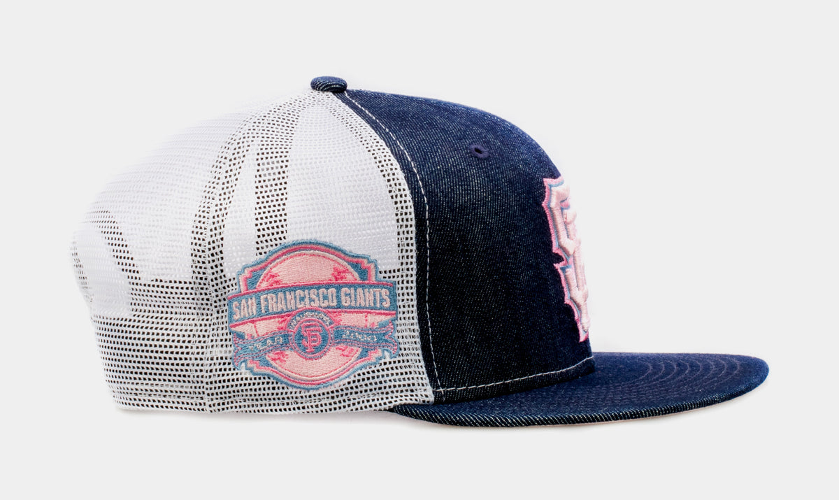 New Era Shoe Palace Exclusive Denim Trucker Texas Rangers 9Fifty