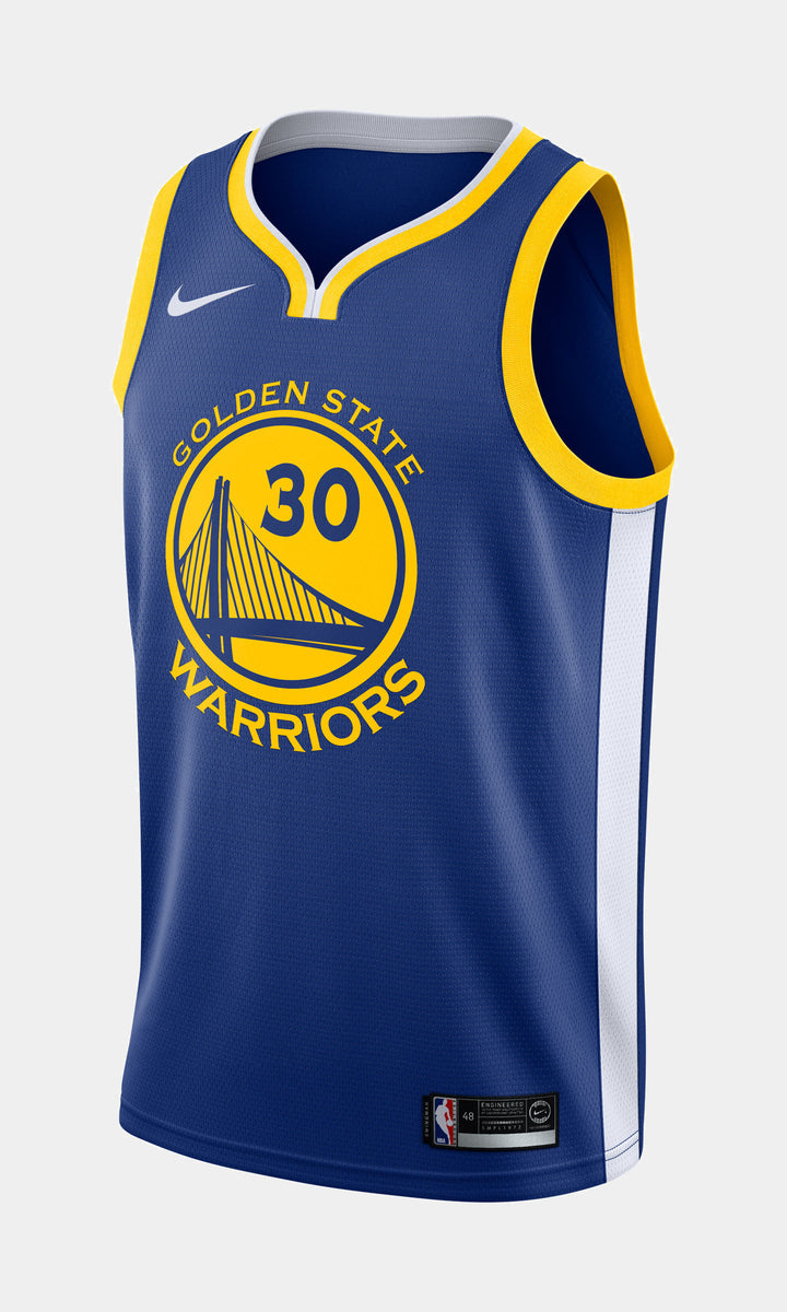 Nike Golden State Warriors NBA Steph Curry SC30 Icon Edition Authentic Mens  Jersey Blue 863022-495 – Shoe Palace