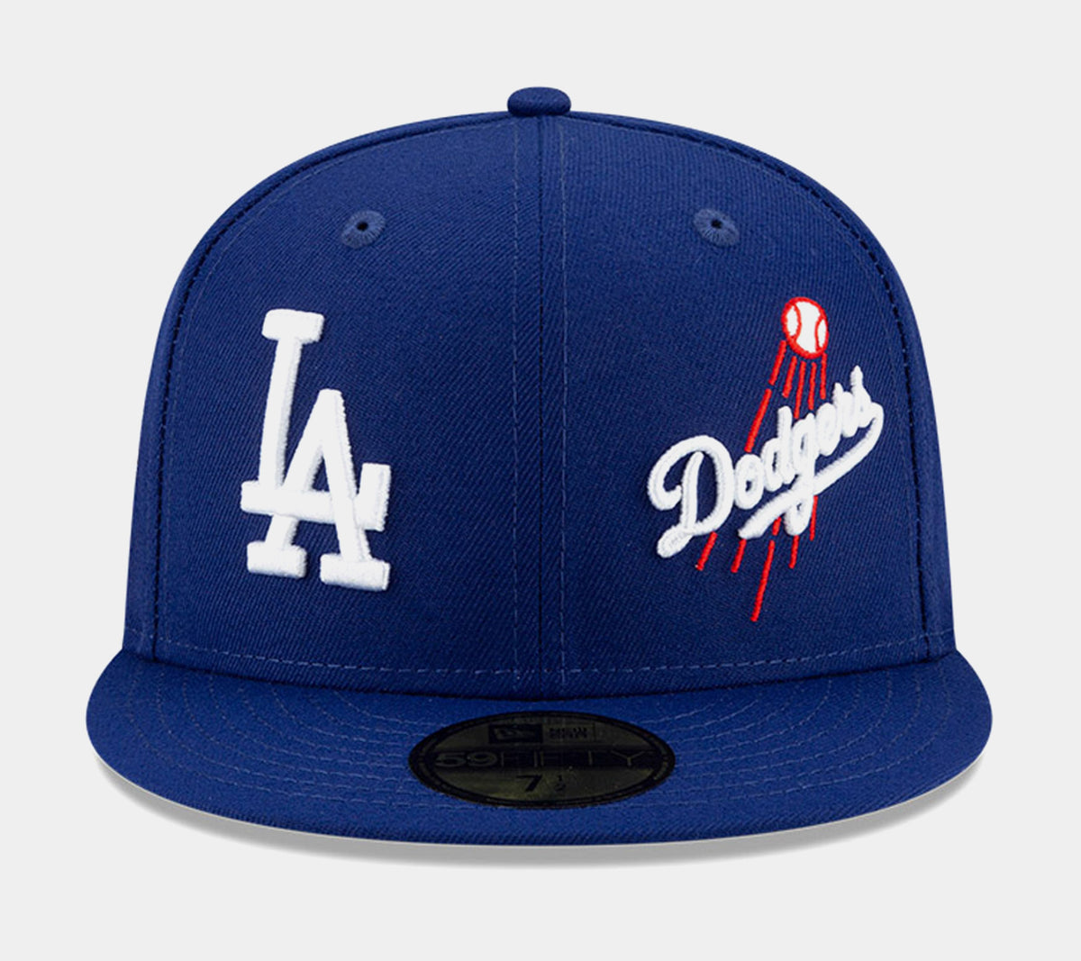 New Era 59FIFTY Los Angeles Dodgers Patch Pride Fitted Hat 7 1/4