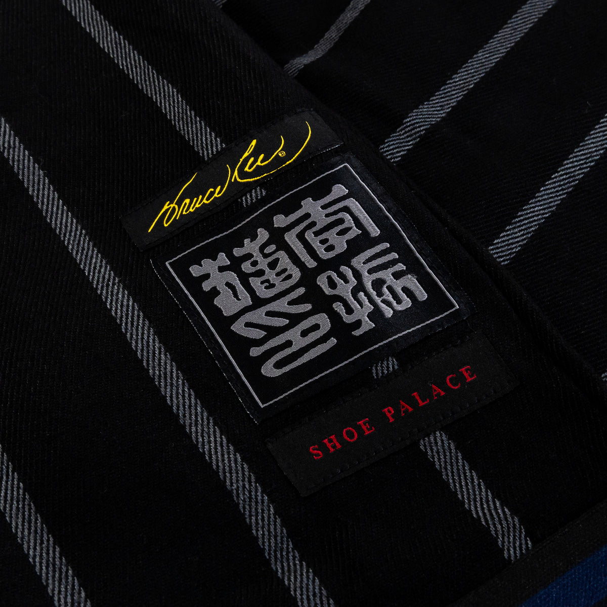 Shoe Palace Sp X Bruce Lee Premium Mens Short Sleeve Shirt Black