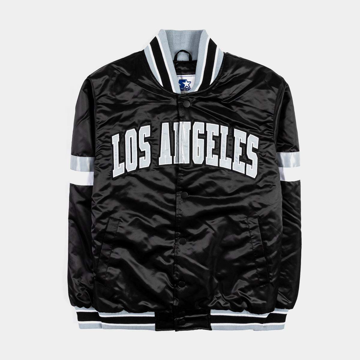 Shoe Palace Exclusive Anaheim Angels Home Game Varsity Mens Jacket  (Black/Red)