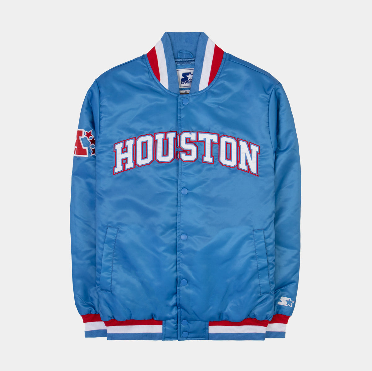 Starter Shoe Palace Exclusive Houston Astros Mens Jacket Blue  LS170448-HAS-DKBLU