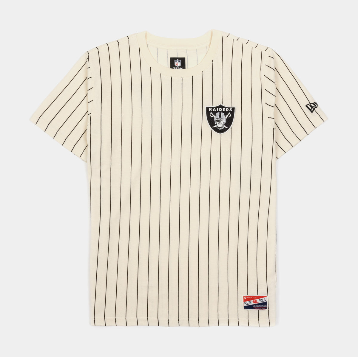 Men's Black Las Vegas Raiders Arm Stripe T-Shirt, Size: XLT