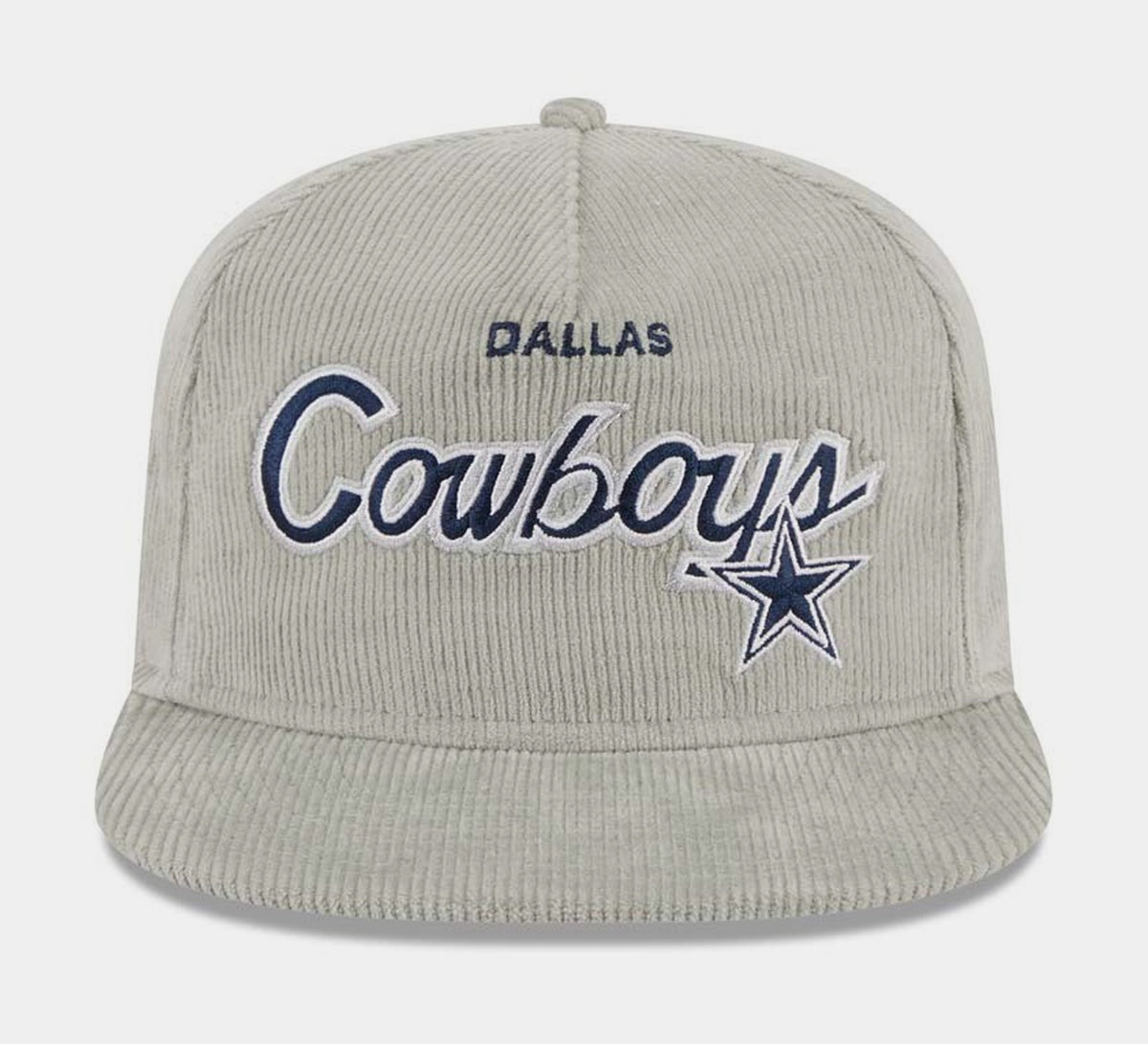 New Era Dallas Cowboys Coach Script Old Golfer Snapback Black