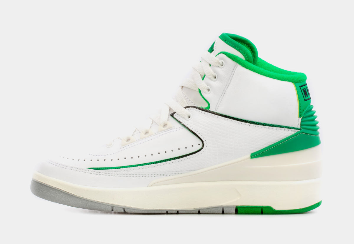 Air Jordan 2 Retro Lucky Green Grade School Lifestyle Shoes