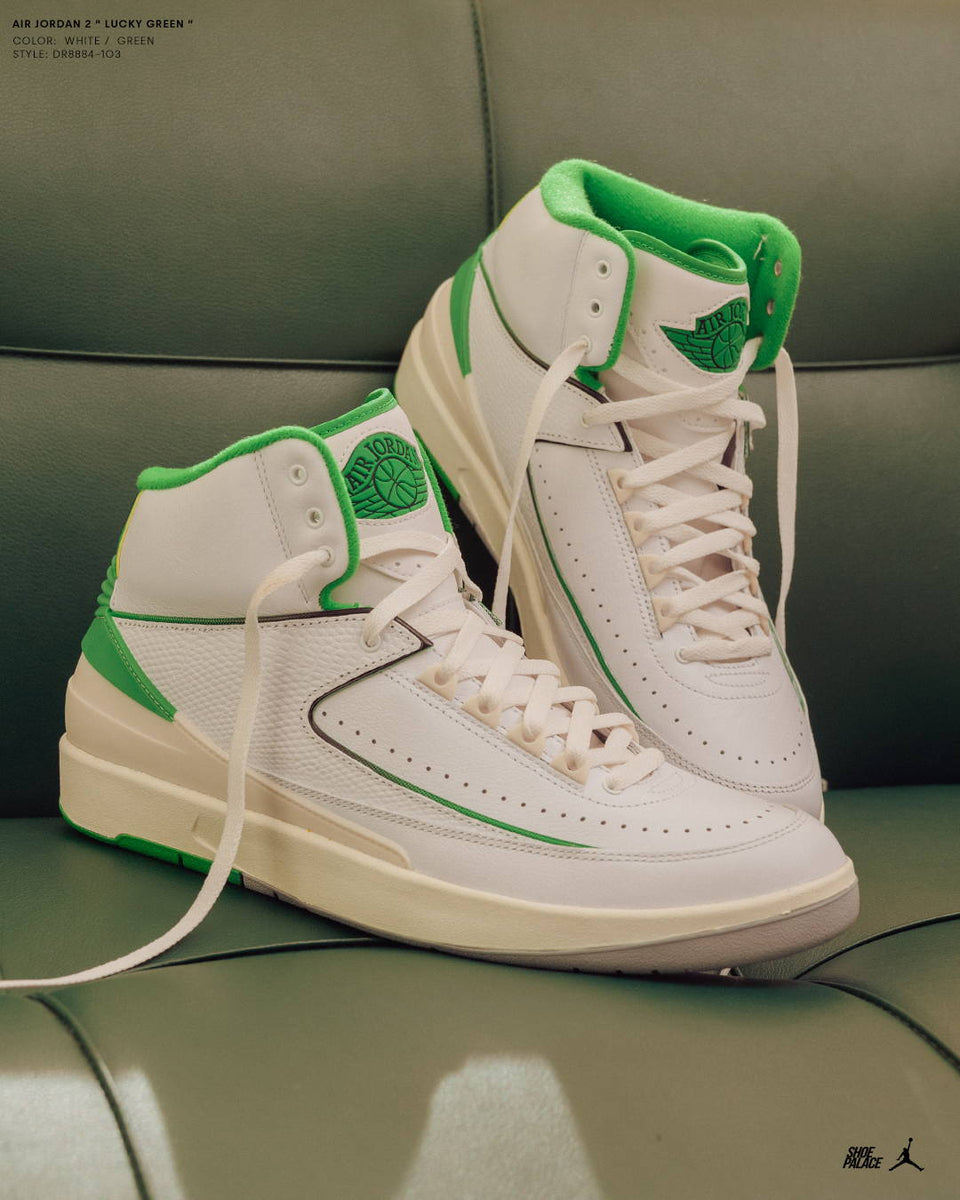 Air Jordan 2 Retro 'Lucky Green' | Shoe Palace Blog