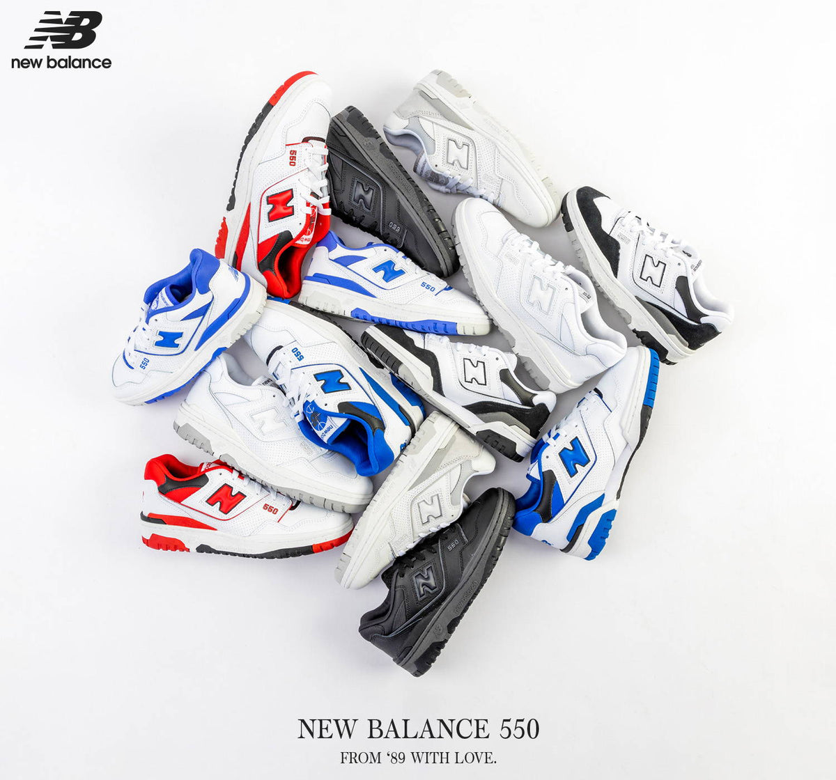 The History of the New Balance 550 | Shoe Palace Blog