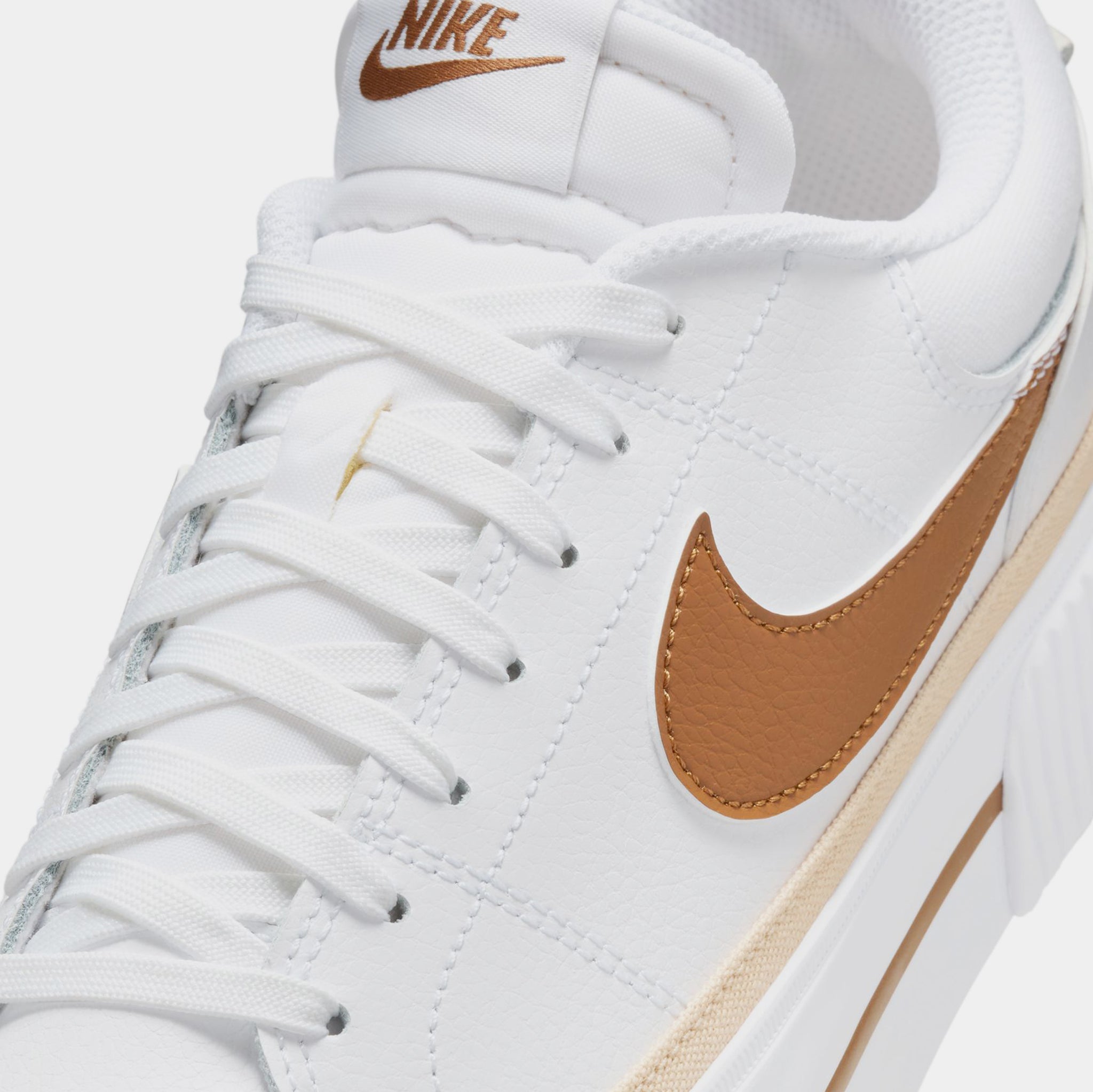Nike Women s Court Legacy Lift Shoes Size 9 Brown White