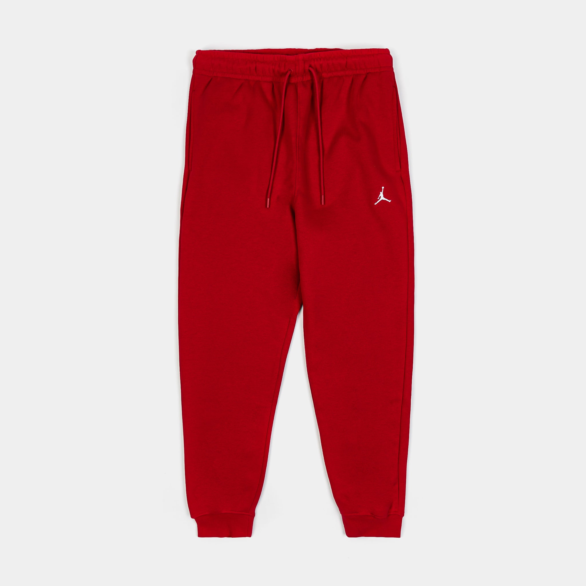 Jordan Brooklyn Fleece Joggers Mens Pants Red White FV7277 687 Shoe Palace