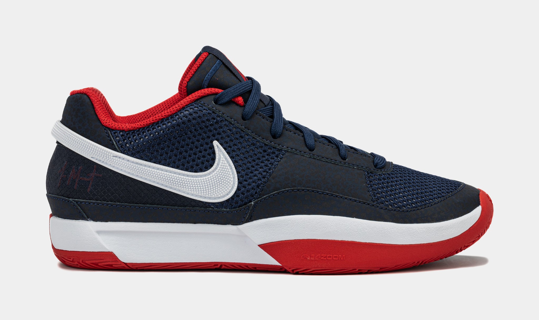 Navy blue basketball shoes best sale