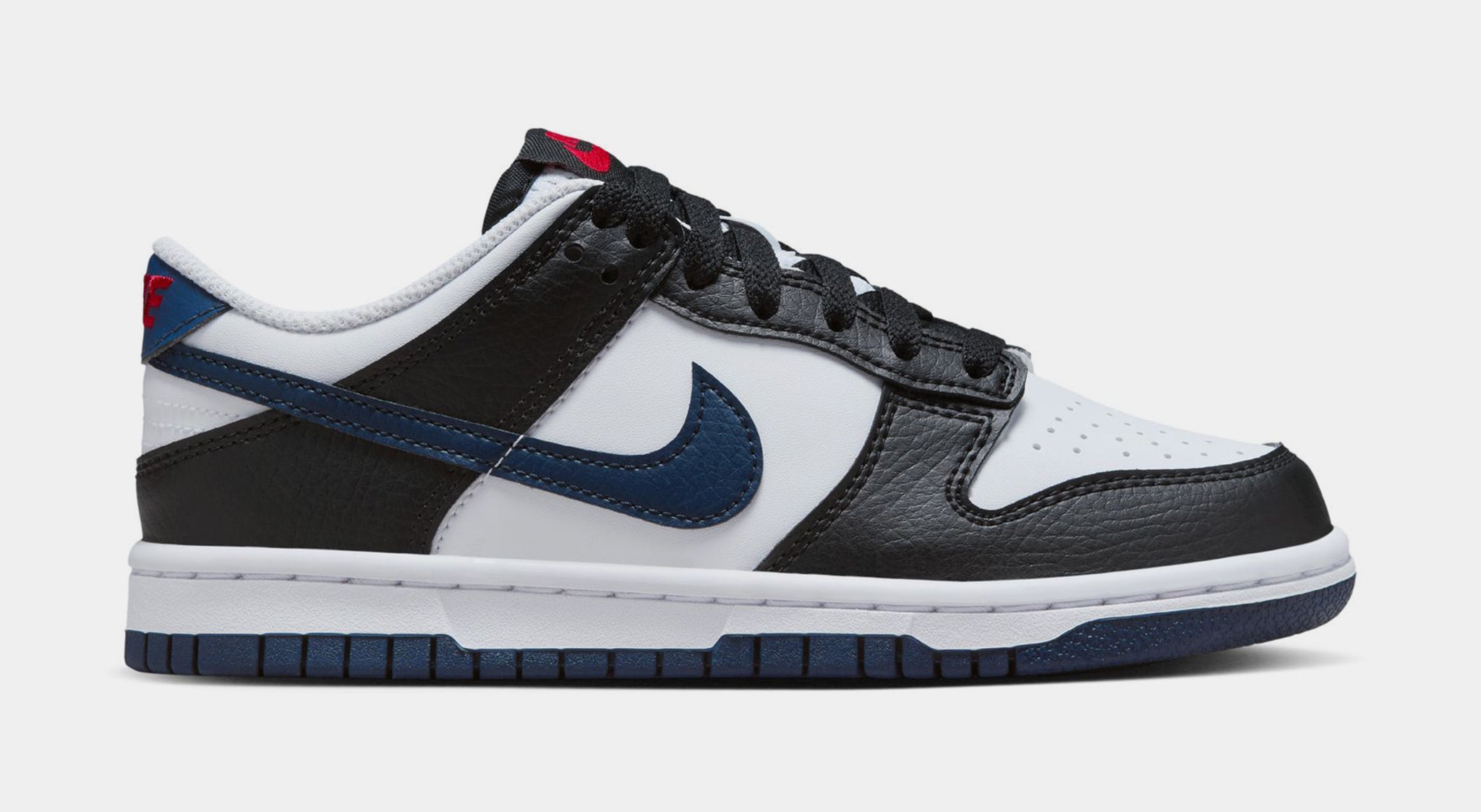 Red blue black and white nikes on sale