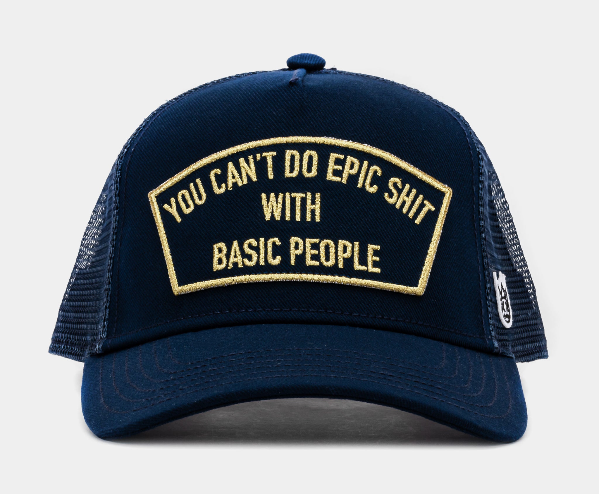Cult Of Individuality Epic Sh*t Mesh Trucker Mens Hat Navy 623B10-CH78A –  Shoe Palace