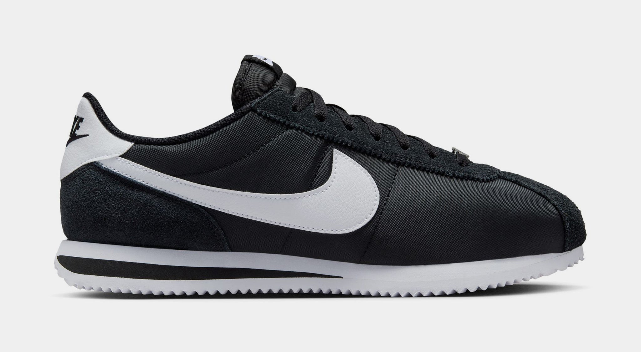 Nike Cortez TXT Mens Lifestyle Shoes Black White HF0263 001 Shoe Palace