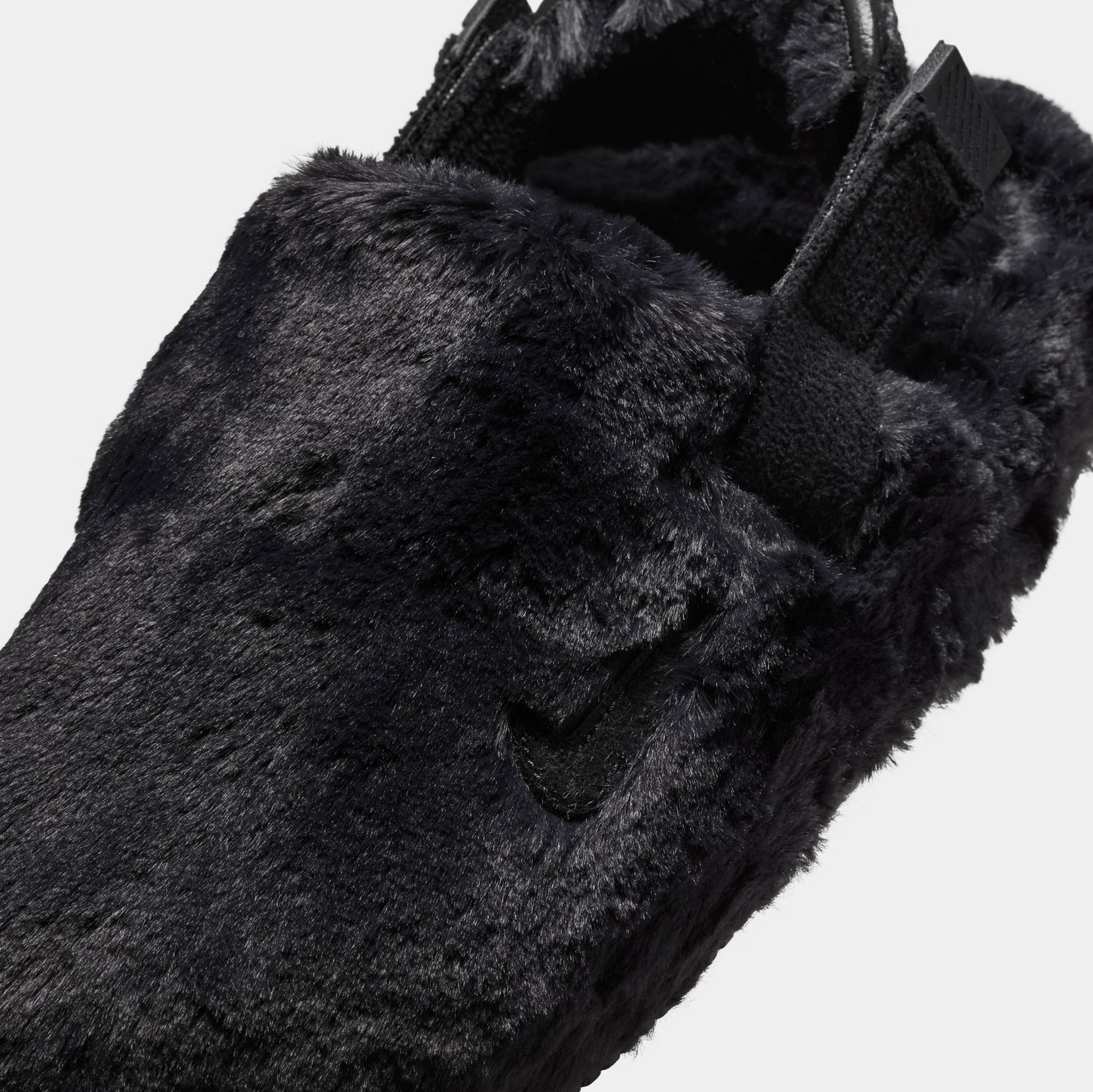 Nike Calm Furry SE Mule Women Sandals Black FZ3119 001 Shoe Palace