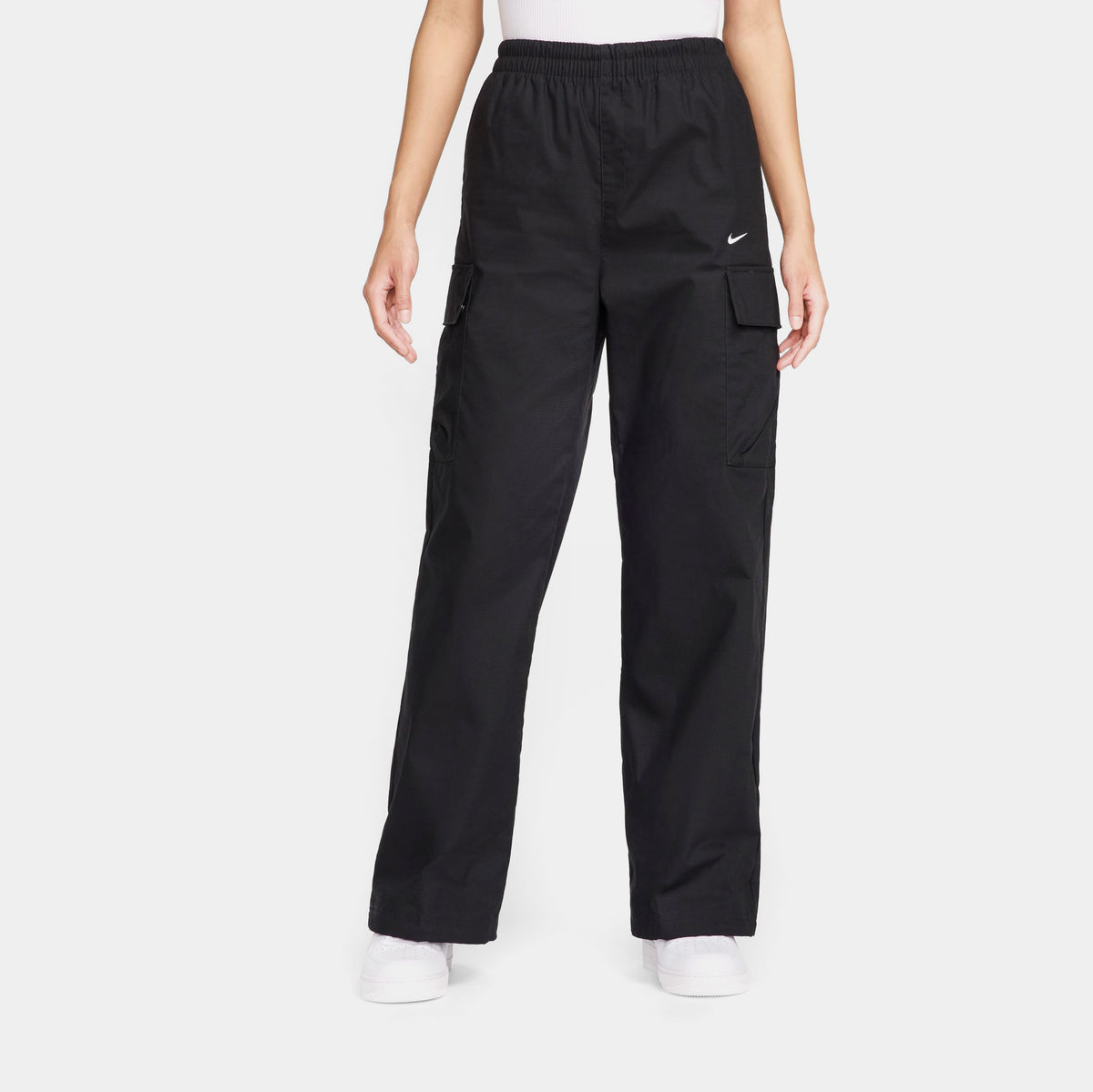 Nike NSW Woven Wide Leg Cargo Womens Pants Black FV7643-010 – Shoe Palace