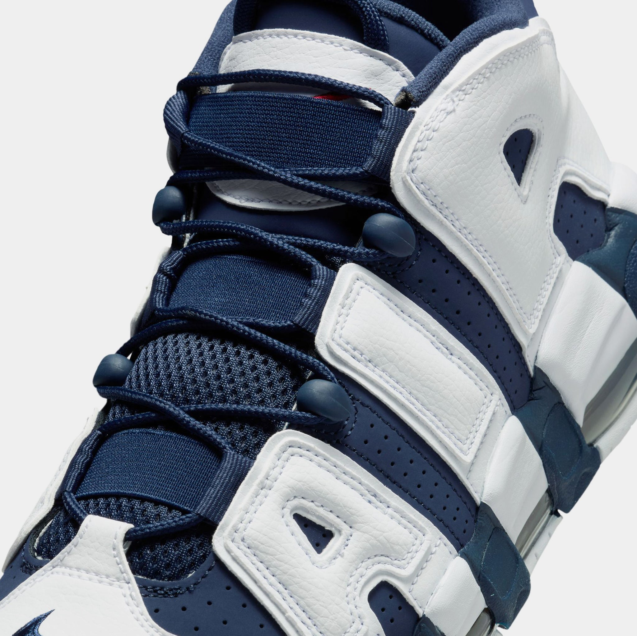 Nike air more uptempo '96 white/blue men's shoe best sale